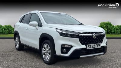 Suzuki S-Cross 1.4 Boosterjet 48V Hybrid Motion 5dr Auto Hatchback Petrol WHITE at Suzuki UCL Milton Keynes