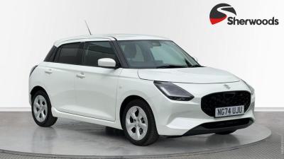 Suzuki Swift 1.2 MHEV Motion Hatchback 5dr Petrol Hybrid Manual Euro 6 (s/s) (82 ps) Hatchback Hybrid White at Suzuki UCL Milton Keynes