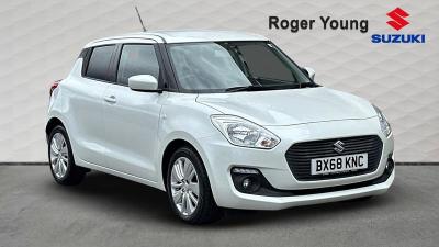 Suzuki Swift 1.0 Boosterjet SZ-T Hatchback Petrol White at Suzuki UCL Milton Keynes