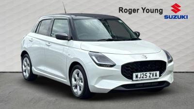 Suzuki Swift 1.2 MHEV Motion Hatchback Hybrid White at Suzuki UCL Milton Keynes