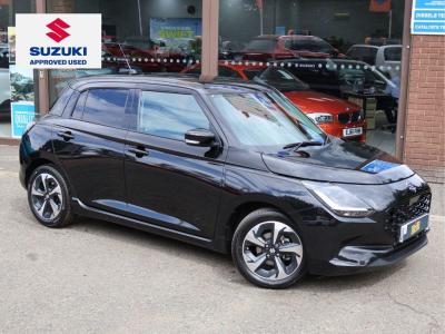 Suzuki Swift 1.2 Mild Hybrid Ultra 5dr CVT Hatchback Petrol BLACK at Suzuki UCL Milton Keynes