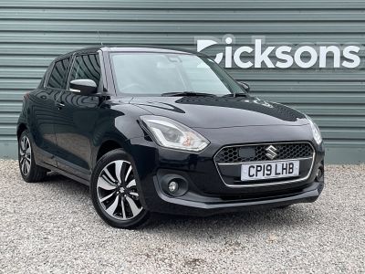 Suzuki Swift 1.0 SZ5 BOOSTERJET Hatchback Petrol BLACK at Suzuki UCL Milton Keynes