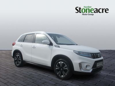 Suzuki Vitara 1.4 Boosterjet 48V Hybrid SZ5 ALLGRIP 5dr Hatchback Hybrid White at Suzuki UCL Milton Keynes