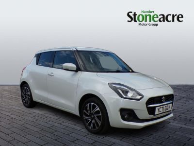 Suzuki Swift 1.2 Dualjet 83 12V Hybrid SZ5 5dr Hatchback Hybrid White at Suzuki UCL Milton Keynes