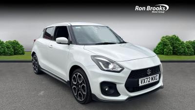 Suzuki Swift 1.4 Boosterjet 48V Hybrid Sport 5dr Hatchback Petrol WHITE at Suzuki UCL Milton Keynes