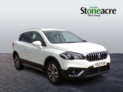 Suzuki Sx4 S-cross 1.4 Boosterjet 48V Hybrid SZ-T 5dr Hatchback Hybrid White at Suzuki UCL Milton Keynes