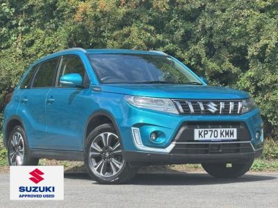 Suzuki Vitara 1.4 Boosterjet 48V Hybrid SZ5 5dr Hatchback Petrol TURQUOISE at Suzuki UCL Milton Keynes