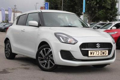 Suzuki Swift 1.2 Dualjet 83 12V Hybrid SZ-L 5dr Hatchback Hybrid White at Suzuki UCL Milton Keynes