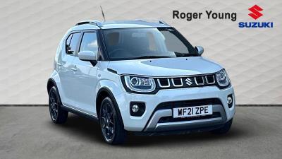 Suzuki Ignis 1.2 Dualjet MHEV SZ-T Hatchback Hybrid White at Suzuki UCL Milton Keynes