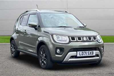 Suzuki Ignis 1.2 DUALJET 12V HYBRID SZ5 5DR Hatchback Petrol Green at Suzuki UCL Milton Keynes