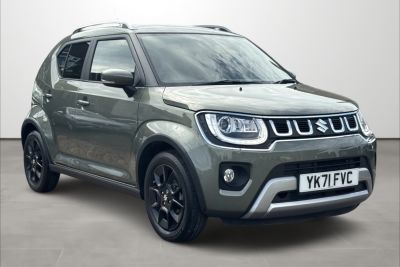 Suzuki Ignis 1.2 Hatchback SZ5 Hatchback Petrol KHAKI GREEN METALLIC at Suzuki UCL Milton Keynes