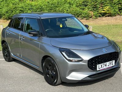 Suzuki Swift 1.2 MHEV Ultra Hatchback 5dr Petrol Hybrid CVT Euro 6 (s/s) (82 ps) Hatchback Hybrid Silver at Suzuki UCL Milton Keynes