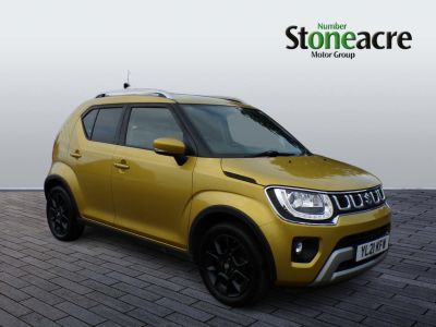 Suzuki Ignis 1.2 Dualjet MHEV SZ5 ALLGRIP Euro 6 (s/s) 5dr Hatchback Hybrid Yellow at Suzuki UCL Milton Keynes