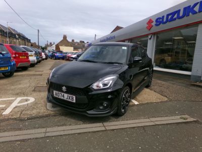 Suzuki Swift 1.4 Boosterjet 48V Hybrid Sport 5dr Hatchback Petrol Black at Suzuki UCL Milton Keynes
