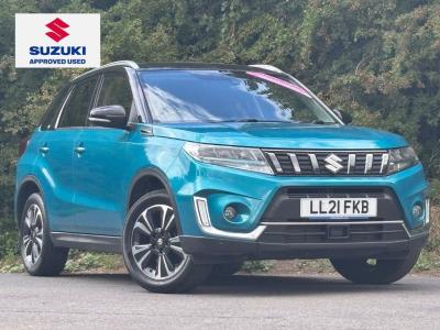 Suzuki Vitara 1.4 Boosterjet 48V Hybrid SZ5 ALLGRIP 5dr Auto Hatchback Petrol TURQUOISE at Suzuki UCL Milton Keynes