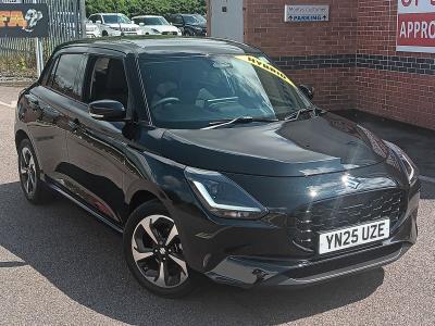 Suzuki Swift 1.2 Mild Hybrid Ultra 5dr Hatchback Petrol BLACK at Suzuki UCL Milton Keynes