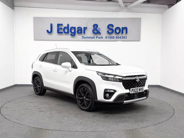 Suzuki S-Cross 1.4 Boosterjet 48V Hybrid Motion 5dr Hatchback Petrol White