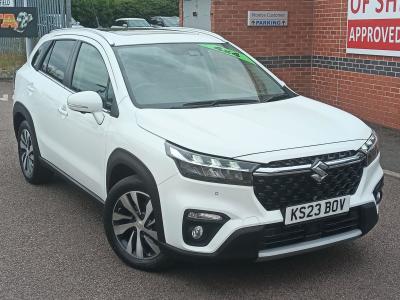 Suzuki S-Cross 1.4 Boosterjet 48V Hybrid Ultra ALLGRIP 5dr Hatchback Petrol WHITE at Suzuki UCL Milton Keynes