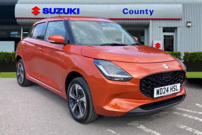 Suzuki Swift 1.2 MHEV Ultra ALLGRIP Euro 6 (s/s) 5dr Hatchback Hybrid Orange at Suzuki UCL Milton Keynes