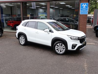Suzuki S-Cross 1.4 Boosterjet 48V Hybrid Motion 5dr Hatchback Petrol WHITE at Suzuki UCL Milton Keynes