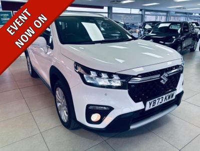 Suzuki S-Cross 1.4 Boosterjet 48V Hybrid Motion 5dr Hatchback Petrol WHITE at Suzuki UCL Milton Keynes