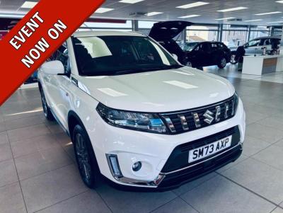 Suzuki Vitara 1.4 Boosterjet 48V Hybrid SZ-T 5dr Hatchback Petrol WHITE at Suzuki UCL Milton Keynes
