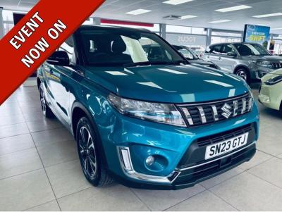 Suzuki Vitara 1.4 VITARA SZ5 BOOSTJET MHEV Hatchback Hybrid Electric TURQUOISE at Suzuki UCL Milton Keynes