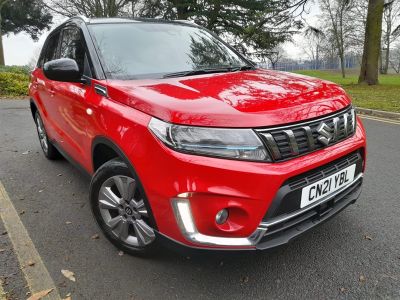 Suzuki Vitara 1.4 Boosterjet MHEV SZ-T SUV 5dr Petrol Hybrid Manual Euro 6 (s/s) (129 ps) SUV Hybrid Red at Suzuki UCL Milton Keynes