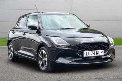 Suzuki Swift 1.2 Mild Hybrid Ultra 5dr CVT Hatchback Petrol Black at Suzuki UCL Milton Keynes
