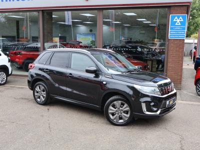 Suzuki Vitara 1.4 Boosterjet 48V Hybrid SZ-T 5dr Auto Hatchback Petrol BLACK at Suzuki UCL Milton Keynes