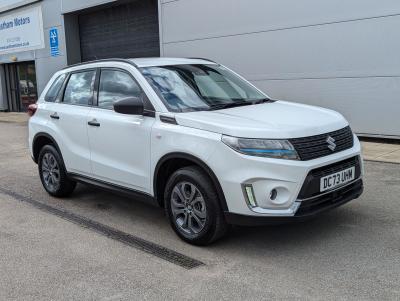 Suzuki Vitara 1.4 Boosterjet 48V Hybrid Go 5dr Hatchback Petrol WHITE at Suzuki UCL Milton Keynes