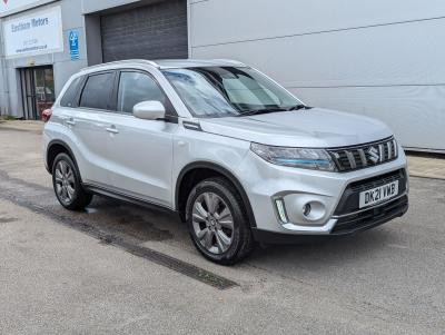 Suzuki Vitara 1.4 Boosterjet 48V Hybrid SZ-T 5dr Hatchback Petrol SILVER at Suzuki UCL Milton Keynes