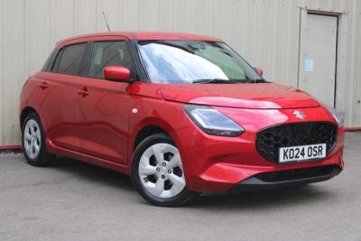 Suzuki Swift 1.2 Mild Hybrid Motion 5dr Hatchback Hybrid Red at Suzuki UCL Milton Keynes