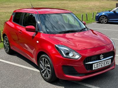 Suzuki Swift 1.2 Dualjet MHEV SZ-L Hatchback 5dr Petrol Hybrid Manual Euro 6 (s/s) (83 ps) Hatchback Hybrid Red at Suzuki UCL Milton Keynes