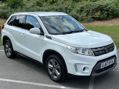 Suzuki Vitara 1.6 SZ-T SUV 5dr Petrol Manual Euro 6 (s/s) (120 ps) Sports Utility Vehicle Petrol White at Suzuki UCL Milton Keynes