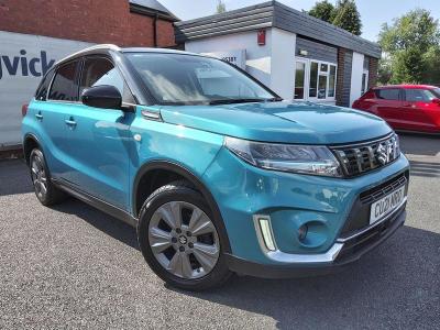 Suzuki Vitara 1.4 Boosterjet MHEV SZ-T Euro 6 (s/s) 5dr SUV Hybrid Atlantis Turquoise at Suzuki UCL Milton Keynes