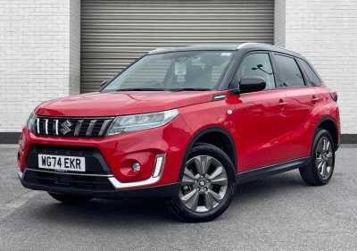 Suzuki Vitara 1.5 Hybrid SZ-T 5dr AGS SUV Hybrid Bright Red / Black Roof at Suzuki UCL Milton Keynes