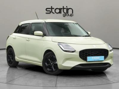 Suzuki Swift 1.2 MHEV Motion CVT Euro 6 (s/s) 5dr Hatchback Hybrid Yellow at Suzuki UCL Milton Keynes