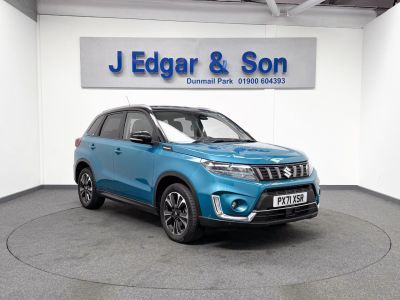 Suzuki Vitara 1.4 Boosterjet 48V Hybrid SZ5 ALLGRIP 5dr Hatchback Petrol Turquoise at Suzuki UCL Milton Keynes