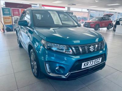 Suzuki Vitara 1.4 Boosterjet 48V Hybrid SZ-T 5dr Hatchback Petrol TURQUOISE at Suzuki UCL Milton Keynes