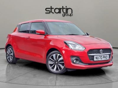 Suzuki Swift 1.2 Dualjet 83 12V Hybrid SZ5 5dr Auto Hatchback Petrol RED at Suzuki UCL Milton Keynes
