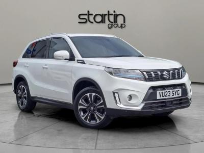 Suzuki Vitara 1.4 Boosterjet 48V Hybrid SZ5 5dr Hatchback Petrol WHITE at Suzuki UCL Milton Keynes