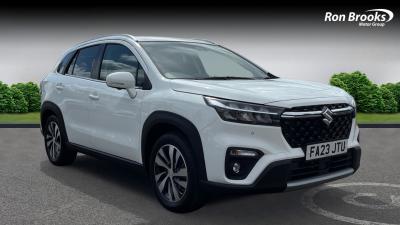 Suzuki S-Cross 1.5 Hybrid Ultra ALLGRIP 5dr AGS Hatchback Petrol/Electric Hybrid WHITE at Suzuki UCL Milton Keynes