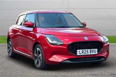 Suzuki Swift 1.2 Mild Hybrid Ultra 5dr CVT Hatchback Petrol Red at Suzuki UCL Milton Keynes
