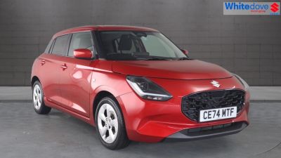 Suzuki Swift 1.2 Hatchback Motion Hatchback Petrol BURNING RED PEARL METALLIC at Suzuki UCL Milton Keynes