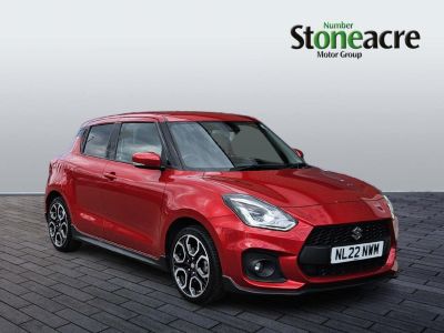 Suzuki Swift 1.4 Boosterjet MHEV Sport Hatchback 5dr Petrol Hybrid Manual Euro 6 (s/s) (129 ps) Hybrid Red at Suzuki UCL Milton Keynes