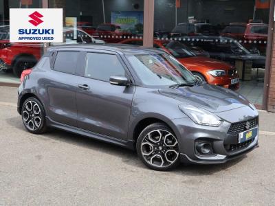 Suzuki Swift 1.4 Boosterjet 48V Hybrid Sport 5dr Hatchback Petrol GREY at Suzuki UCL Milton Keynes