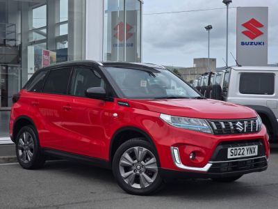 Suzuki Vitara 1.4 Boosterjet 48V Hybrid SZ-T 5dr Hatchback Petrol Red at Suzuki UCL Milton Keynes