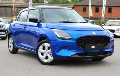 Suzuki Swift 1.2 Mild Hybrid Ultra 5dr Hatchback Hybrid Blue at Suzuki UCL Milton Keynes