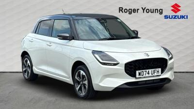 Suzuki Swift 1.2 MHEV Ultra Hatchback Hybrid White at Suzuki UCL Milton Keynes
